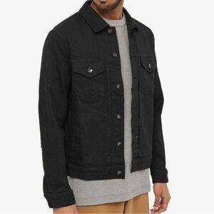 Rag & Bone 
Denim Trucker
Jacket
Color: Onyx(faded-black wash)
Size: Large